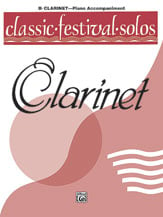 Classic Festival Solos Vol. 1 Piano Accompaniment cover Thumbnail